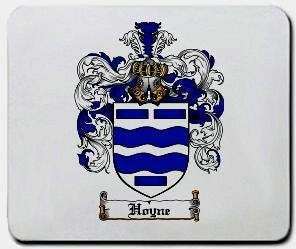 Hoyne coat of arms mouse pad