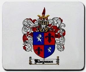 Klayman coat of arms mouse pad
