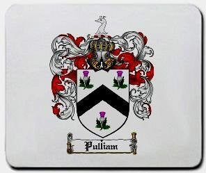 Pulliam coat of arms mouse pad