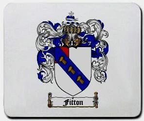 Fitton coat of arms mouse pad