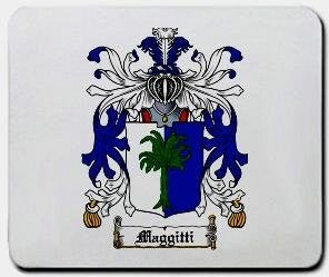 Maggitti coat of arms mouse pad