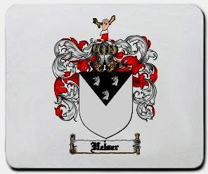 Helser coat of arms mouse pad