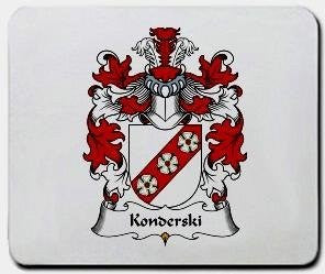 Konderski coat of arms mouse pad