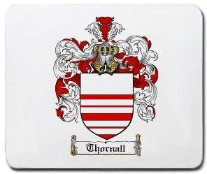 Thornall coat of arms mouse pad