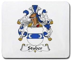 Stuber coat of arms mouse pad