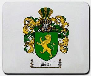 Duffe coat of arms mouse pad