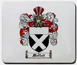 Moffatt coat of arms mouse pad