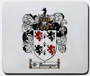 O'donagan coat of arms mouse pad