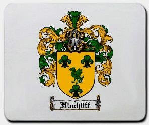 Hinchliff coat of arms mouse pad