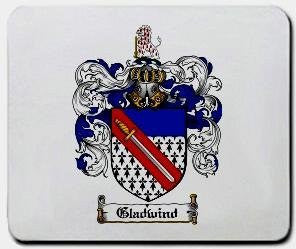 Gladwind coat of arms mouse pad