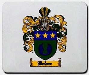 Bower coat of arms mouse pad