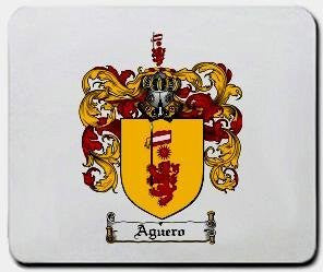 Aguero coat of arms mouse pad