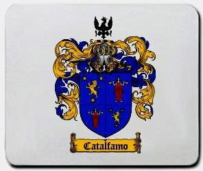 Catalfamo coat of arms mouse pad