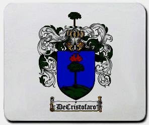 Decristofaro coat of arms mouse pad