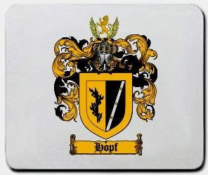 Hopf coat of arms mouse pad