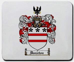 Dannton coat of arms mouse pad