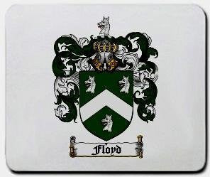 Floyd coat of arms mouse pad