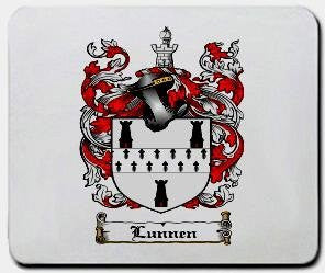 Lunnen coat of arms mouse pad