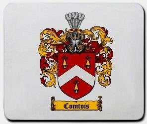 Comtois coat of arms mouse pad