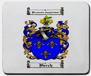 Berch coat of arms mouse pad