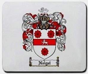 Neigel coat of arms mouse pad