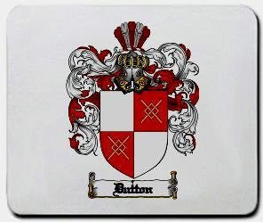Dutton coat of arms mouse pad