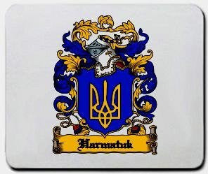 Harmatuk coat of arms mouse pad