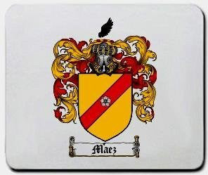 Maez coat of arms mouse pad