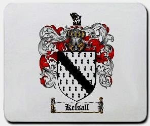 Kelsall coat of arms mouse pad
