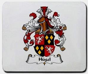 Hugel coat of arms mouse pad