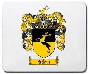 Schanz coat of arms mouse pad