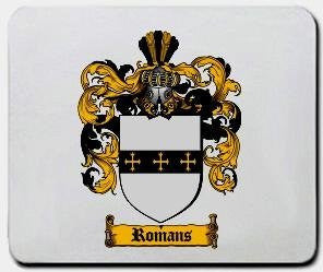 Romans coat of arms mouse pad