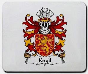 Knyll coat of arms mouse pad