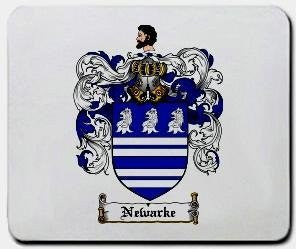 Newarke coat of arms mouse pad