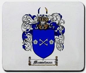 Musselman coat of arms mouse pad