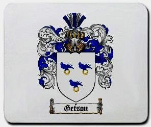 Getson coat of arms mouse pad