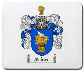 Sheerer coat of arms mouse pad