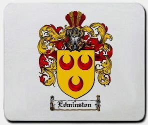 Edminston coat of arms mouse pad