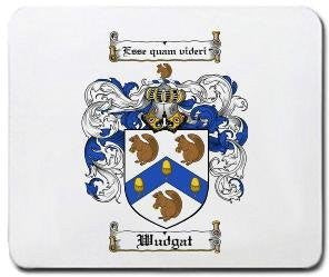 Wudgat coat of arms mouse pad