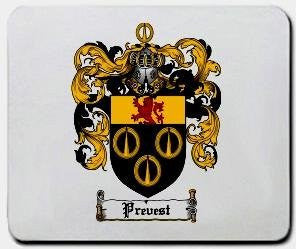 Prevest coat of arms mouse pad