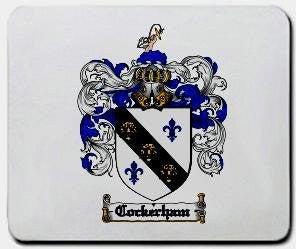 Cockerham coat of arms mouse pad