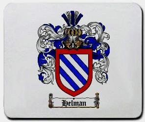 Helman coat of arms mouse pad