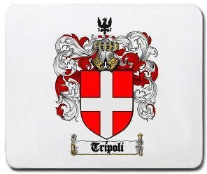 Tripoli coat of arms mouse pad