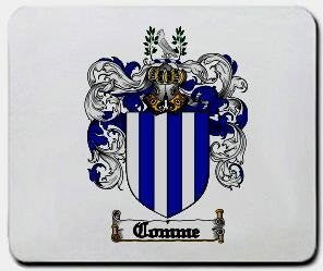 Comme coat of arms mouse pad