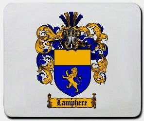 Lamphere coat of arms mouse pad
