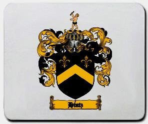Hintz coat of arms mouse pad