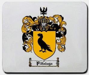 Pittaluga coat of arms mouse pad