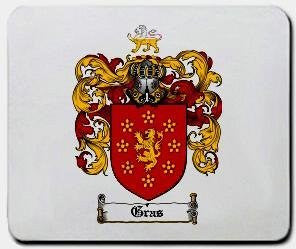 Gras coat of arms mouse pad