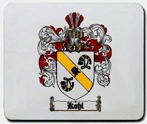 Kohl coat of arms mouse pad