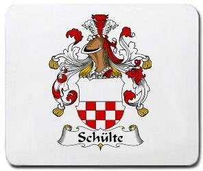 Schulte coat of arms mouse pad